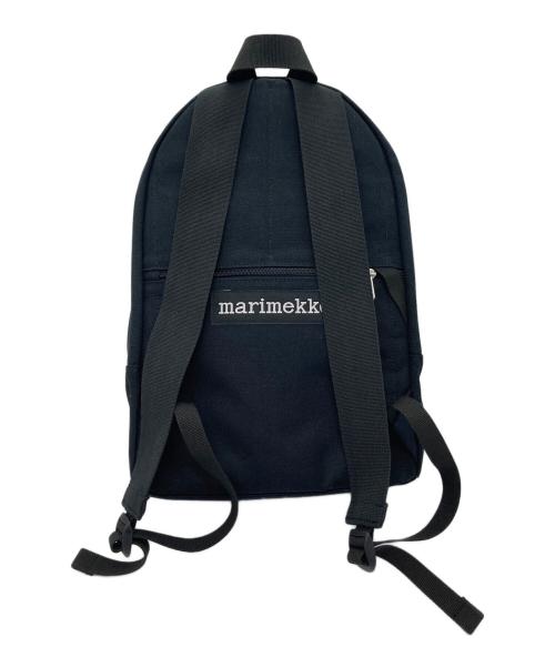 marimekko（マリメッコ）marimekko (マリメッコ) Enni Reppu backpack リュック　バックパック ブラック サイズ:実寸参照の古着・服飾アイテム