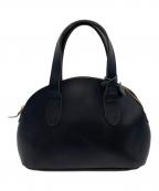 TIDE WAYタイドウェイ）の古着「OIL SHRINK BOSTON ハンドバッグ　レザーバッグ」｜ブラック