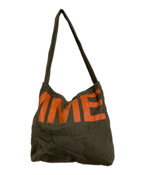 COMME des GARCONS HOMME（コムデギャルソン オム）COMME des GARCONS HOMME (コムデギャルソン オム) キャンバストートバッグ　ショルダーバッグ オリーブ サイズ:実寸参照の古着・服飾アイテム