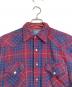 PENDLETON (ペンドルトン) 70'ｓ ウールシャツ　ウエスタンシャツ　USA製 レッド×ネイビー サイズ:M：13000円