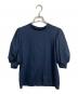 SEVEN TEN by MIHO KAWAHITO（セブン テン バイ ミホ カワヒト）の古着「バルーンスリーブTシャツ」｜ネイビー