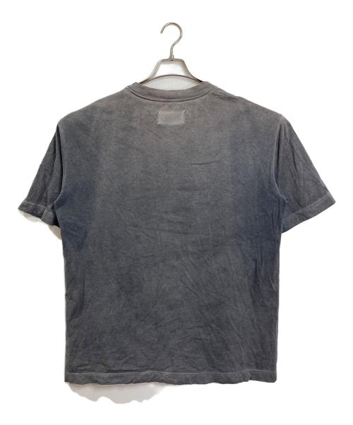 Maison Margiela（メゾンマルジェラ）Maison Margiela (メゾンマルジェラ) ガーメントダイＴシャツ　半袖カットソー　Tシャツ　Tee   イタリア製 グレー サイズ:46の古着・服飾アイテム