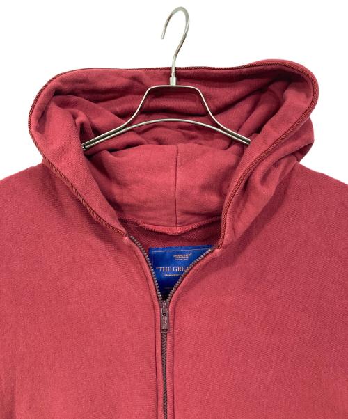 UNDERCOVER（アンダーカバー）UNDERCOVER (アンダーカバー) ロングパーカー　フーディ　ダブルジップ　サイドジップ　日本製 レッド サイズ:3の古着・服飾アイテム