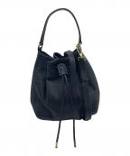 FURLAフルラ）の古着「ハンドバッグ　レザーバッグ　ショルダーバッグ　 2WAY」｜ブラック