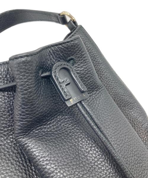 FURLA（フルラ）FURLA (フルラ) ハンドバッグ　レザーバッグ　ショルダーバッグ　 2WAY ブラック サイズ:実寸参照の古着・服飾アイテム