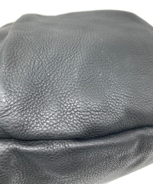 FURLA（フルラ）FURLA (フルラ) ギャザーワンショルダーバッグ　ギャザーバッグ　ハンドバッグ ブラック サイズ:実寸参照の古着・服飾アイテム