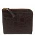 COMME des GARCONS（コムデギャルソン）の古着「エンボルロゴコインケース　ミニ財布」｜ブラウン