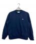 LACOSTE（ラコステ）の古着「エッセンシャルクルーネックスウェット　パイル」｜ネイビー
