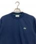LACOSTE (ラコステ) エッセンシャルクルーネックスウェット　パイル ネイビー サイズ:L：6000円