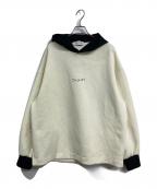 CULLNI×STUDIOUSクルニ×ステュディオス）の古着「DJ松永 コラボ 別注 SIGN HOODY」｜ホワイト×ブラック
