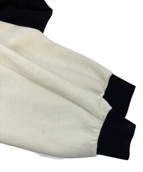 CULLNI（クルニ）CULLNI (クルニ) STUDIOUS (ステュディオス) DJ松永 コラボ 別注 SIGN HOODY ホワイト×ブラック サイズ:2の古着・服飾アイテム