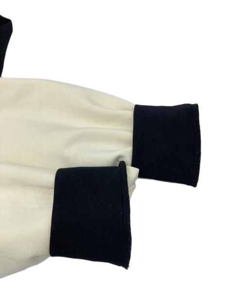 CULLNI（クルニ）CULLNI (クルニ) STUDIOUS (ステュディオス) DJ松永 コラボ 別注 SIGN HOODY ホワイト×ブラック サイズ:2の古着・服飾アイテム