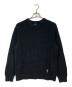 HUF（ハフ）の古着「1984 MELANGE SWEATER ワッフルニット　アクリル棍ニット」｜ブラック