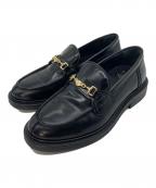 Filling Piecesフィリングピース）の古着「ホースビット ローファー」｜ブラック