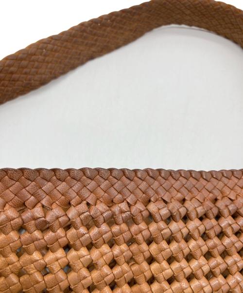 WREN（レン）WREN (レン) ボックスショルダーバッグ ブラウンの古着・服飾アイテム