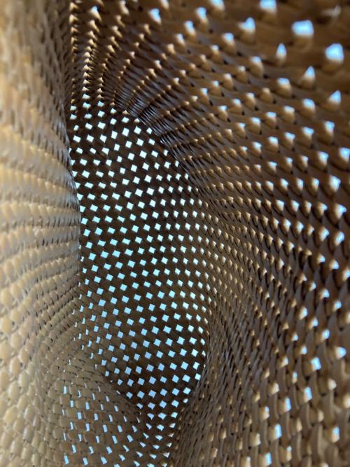 WREN（レン）WREN (レン) ボックスショルダーバッグ ブラウンの古着・服飾アイテム