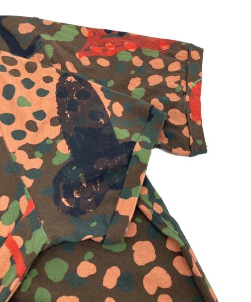 Vivienne Westwood（ヴィヴィアンウエストウッド）Vivienne Westwood (ヴィヴィアンウエストウッド) プリントTシャツ　コットンTシャツ ブラウン サイズ:XSの古着・服飾アイテム