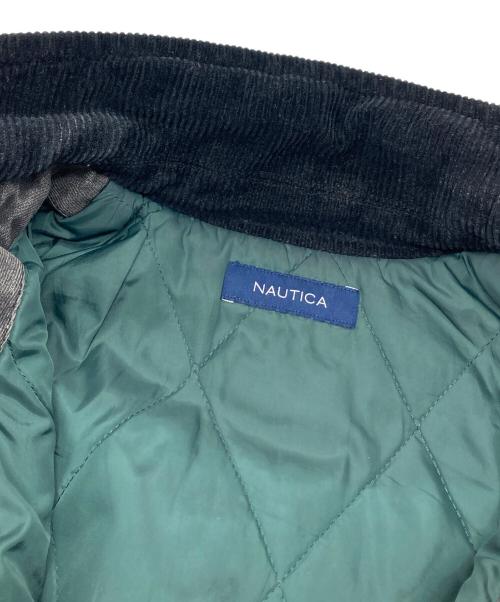 NAUTICA（ノーティカ）NAUTICA (ノーティカ) ヴィンテージ加工 デニムジャケット　中綿デニムジャケット　アウター グレー サイズ:Mの古着・服飾アイテム