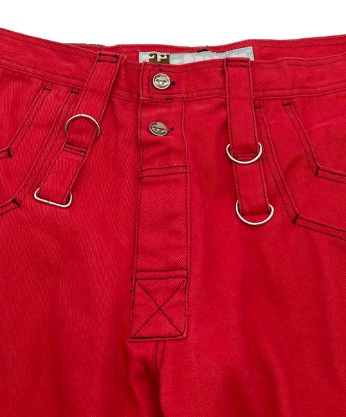 stuka（ストゥーカ）stuka (ストゥーカ) カーゴパンツ レッド サイズ:38の古着・服飾アイテム