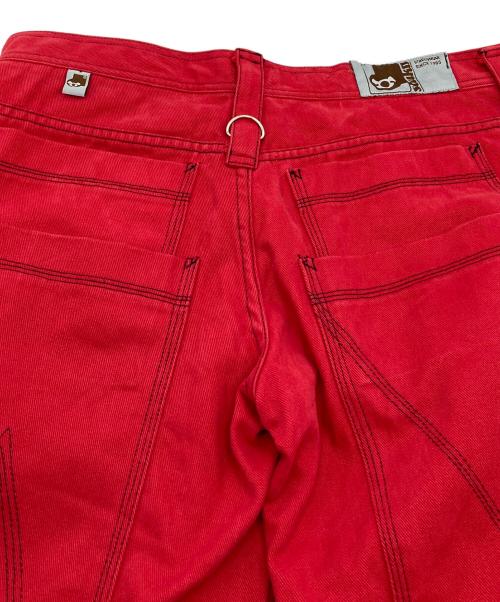 stuka（ストゥーカ）stuka (ストゥーカ) カーゴパンツ レッド サイズ:38の古着・服飾アイテム