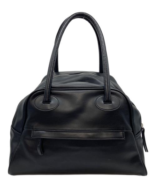 CHRISTINE PROJECT（クリスティンプロジェクト）CHRISTINE PROJECT (クリスティンプロジェクト) ツージッパーバッグ ブラック サイズ:実寸参照の古着・服飾アイテム