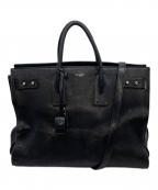 Saint Laurent Parisサンローランパリ）の古着「サックドジュール スープル　鍵欠品」｜ブラック