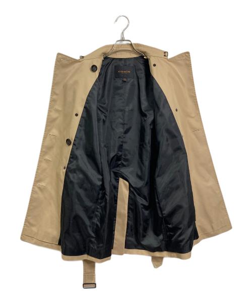 COACH（コーチ）COACH (コーチ) トレンチコート　アウター　ライトアウター ベージュ サイズ:XSの古着・服飾アイテム