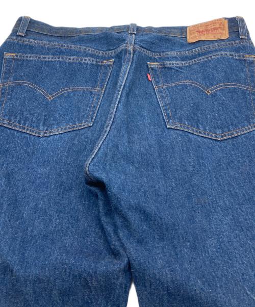 LEVI'S（リーバイス）LEVI'S (リーバイス) usa製 501デニムパンツ 89年1月製造　653工場　ナイロンフットボタン　ミントコンディション　ボタン裏653 インディゴ サイズ:W38L34の古着・服飾アイテム