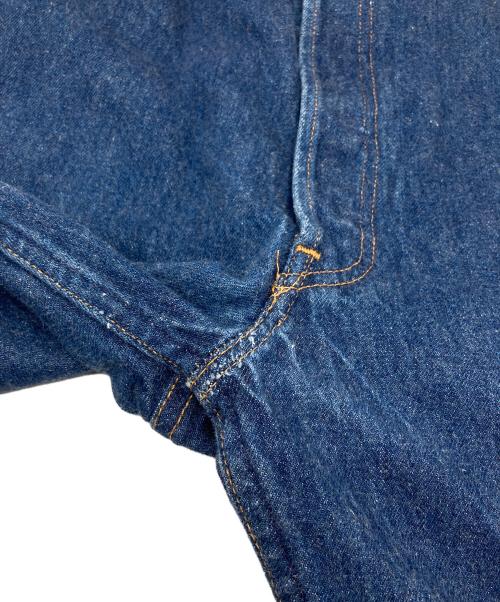 LEVI'S（リーバイス）LEVI'S (リーバイス) usa製 501デニムパンツ 89年1月製造　653工場　ナイロンフットボタン　ミントコンディション　ボタン裏653 インディゴ サイズ:W38L34の古着・服飾アイテム