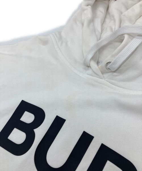 BURBERRY（バーバリー）BURBERRY (バーバリー) Horseferry hoodie　パーカー　フーディー　ホースフェリープリント ホワイト サイズ:XLの古着・服飾アイテム
