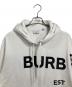 BURBERRY (バーバリー) Horseferry hoodie　パーカー　フーディー　ホースフェリープリント ホワイト サイズ:XL：15000円