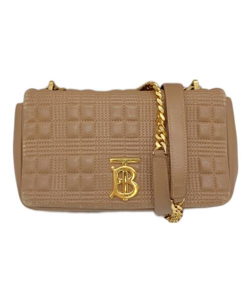 BURBERRY（バーバリー）BURBERRY (バーバリー) キルティング ローラバッグ　ショルダーバッグ ベージュ サイズ:実寸参照の古着・服飾アイテム