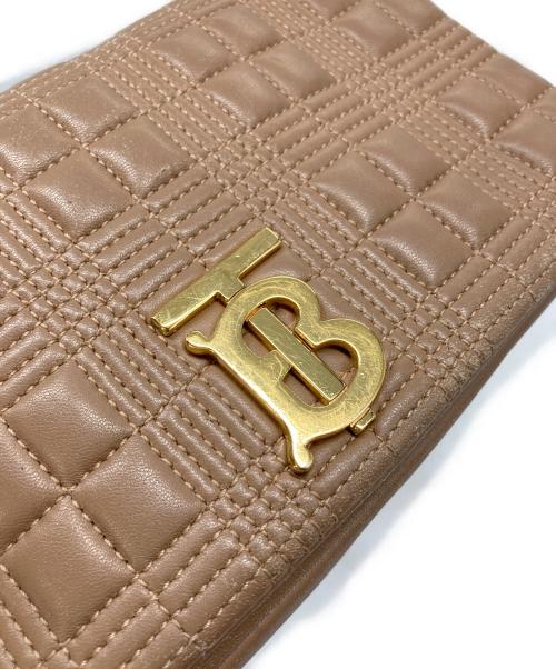 BURBERRY（バーバリー）BURBERRY (バーバリー) キルティング ローラバッグ　ショルダーバッグ ベージュ サイズ:実寸参照の古着・服飾アイテム