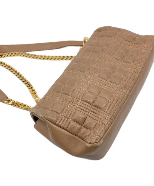 BURBERRY（バーバリー）BURBERRY (バーバリー) キルティング ローラバッグ　ショルダーバッグ ベージュ サイズ:実寸参照の古着・服飾アイテム