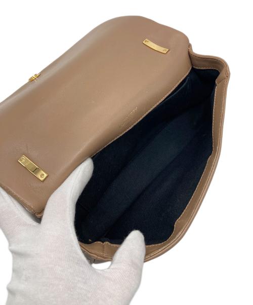 BURBERRY（バーバリー）BURBERRY (バーバリー) キルティング ローラバッグ　ショルダーバッグ ベージュ サイズ:実寸参照の古着・服飾アイテム