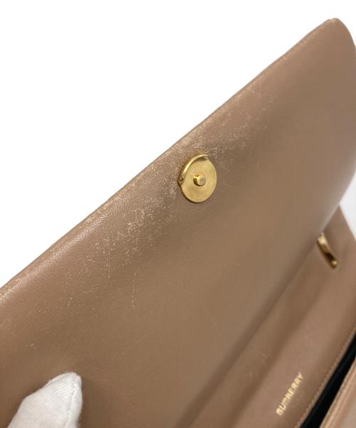BURBERRY（バーバリー）BURBERRY (バーバリー) キルティング ローラバッグ　ショルダーバッグ ベージュ サイズ:実寸参照の古着・服飾アイテム