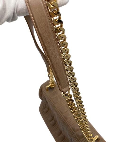 BURBERRY（バーバリー）BURBERRY (バーバリー) キルティング ローラバッグ　ショルダーバッグ ベージュ サイズ:実寸参照の古着・服飾アイテム