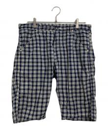 EVISU（エヴィス）の古着「ハーフパンツ　チェック」｜ネイビー