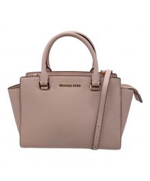 MICHAEL KORS（マイケル・コース）の古着「2WAYバッグ」｜ピンク