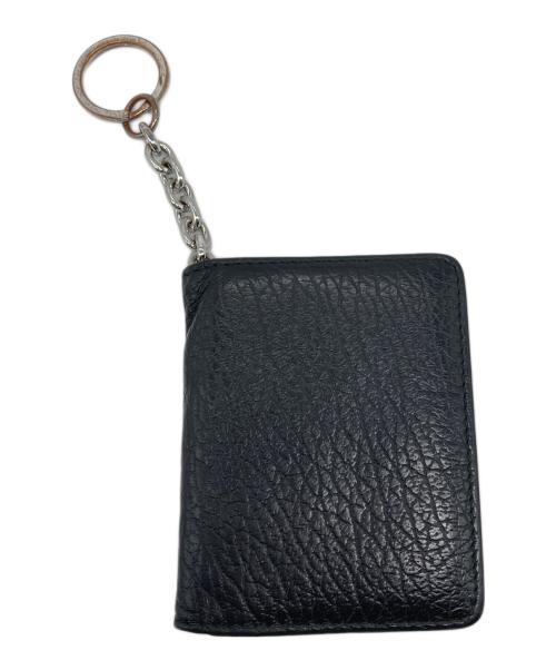 Maison Margiela（メゾンマルジェラ）Maison Margiela (メゾンマルジェラ) 4ステッチ キーリング カードケース ブラックの古着・服飾アイテム
