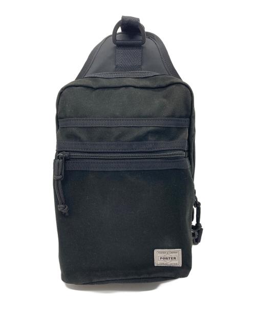 PORTER（ポーター）PORTER (ポーター) SLING SHOULDER BAG ブラックの古着・服飾アイテム
