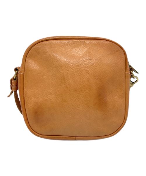 IL BISONTE（イル ビゾンテ）IL BISONTE (イル ビゾンテ) ショルダーバッグ　ミニバッグ　レザーバッグ　イタリア製 ブラウン サイズ:実寸参照の古着・服飾アイテム