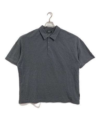 中古・古着通販】A.P.C. (アーペーセー) ポロシャツ 半袖シャツ 無地
