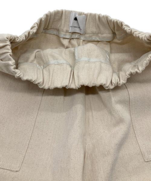 YIFAT FINKELSHTEIN（イファット・フィンケルシュタイン）YIFAT FINKELSHTEIN (イファット・フィンケルシュタイン) 膝オープンワイドパンツ　デザインパンツ ベージュ サイズ:Mの古着・服飾アイテム