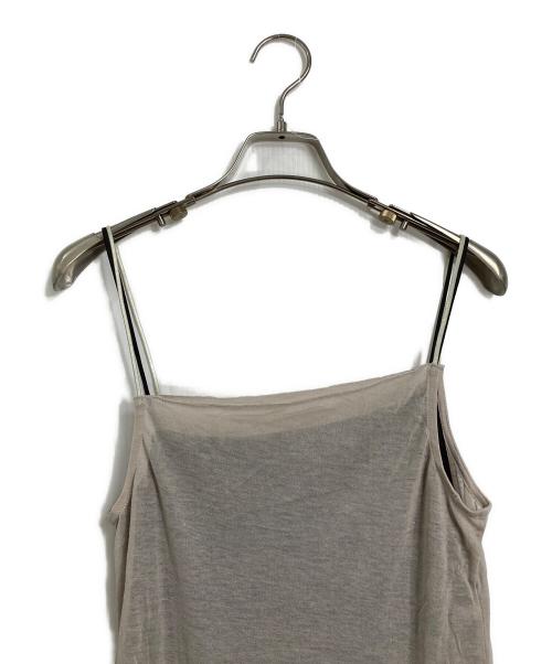 Paloma Wool（パロマウール）paloma wool (パロマウール) キャミソールワンピース　ロングワンピース　ロングドレス ベージュ サイズ:S 未使用品の古着・服飾アイテム