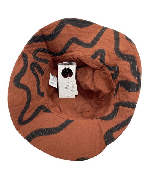 BAIO BUCKET HAT（バイオバケットハット）BAIO BUCKET HAT (バイオバケットハット) ハット　帽子　総柄 ブラウン サイズ:S/M 未使用品の古着・服飾アイテム