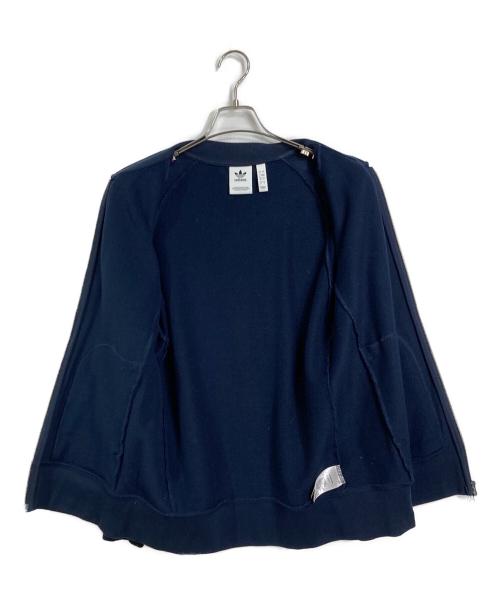 adidas（アディダス）adidas (アディダス) エックスバイオー トラックトップ ネイビー サイズ:Lの古着・服飾アイテム