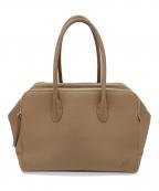 VASICヴァジック）の古着「CARGO MINI ハンドバッグ　レザーバッグ　牛革　トープ」｜トープ