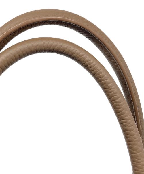 VASIC（ヴァジック）VASIC (ヴァジック) CARGO MINI ハンドバッグ　レザーバッグ　牛革　トープ トープ サイズ:実寸参照の古着・服飾アイテム