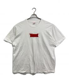 SUPREME（シュプリーム）の古着「Ralph Steadman Box Logo Tee  ラルフ ステッドマン ボックス ロゴ ティー 半袖カットソー　Tシャツ　Tee  USA製」｜ホワイト
